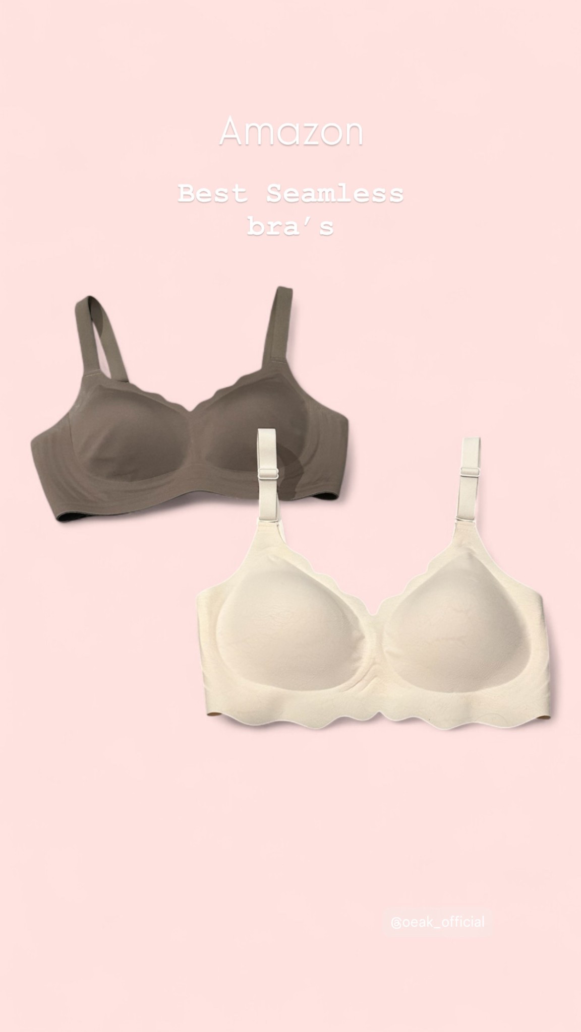 Amazon seamless styles 

Scalloped convertible & scalloped seamless 

#LTKU #LTKStyleTip #LTKFindsUnder50