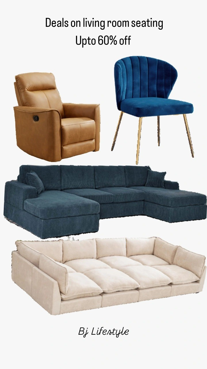 Living Room Seating upto 60%off.#Ltkhome #Ltkfurniture #LtkSofa #LtkChair #Livingroomsofa #ReclinerChairs

#LTKHome #LTKSaleAlert #LTKSeasonal