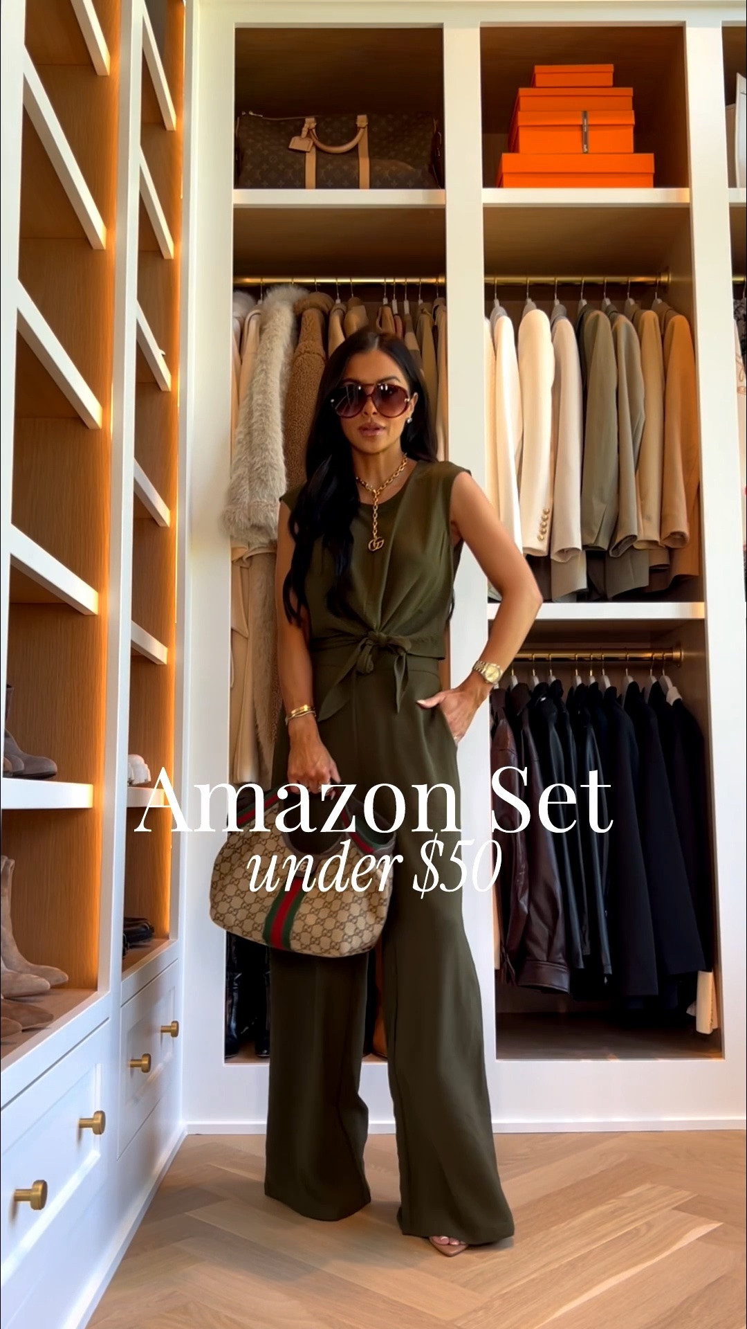 These Amazon finds will give you rich 
Amazon green matching set - so chic for everyday or a beach vacation

#LTKOver40 #LTKmomlife #LTKootd