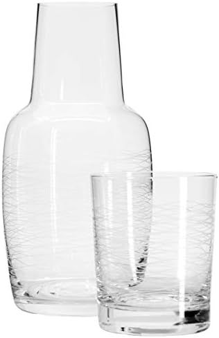 Bedside and Guestroom Night Water Carafe Beverage Set (28 Ounce) | Amazon (US)