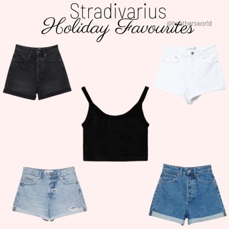 Stradavarious holiday favourites 

Favourite shorts and tops from stradavarious perfect for holiday 

#stradavarious #shorts #denimshorts #momshorts #travel #holidayclothes 

#LTKfindsunder100 #LTKHoliday #LTKSeasonal