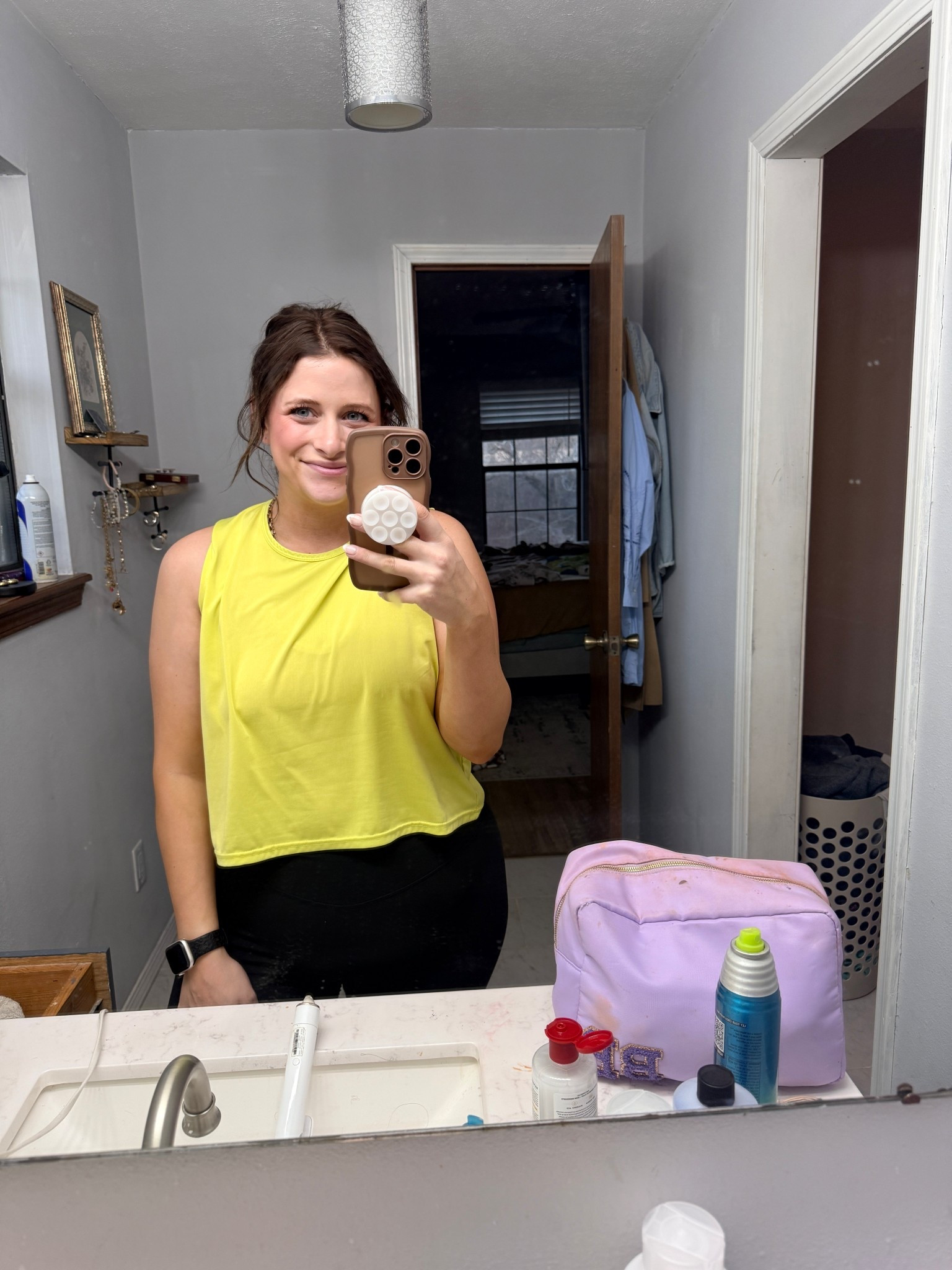 Love neon with my dark hair! 

#LTKfitnessgoals