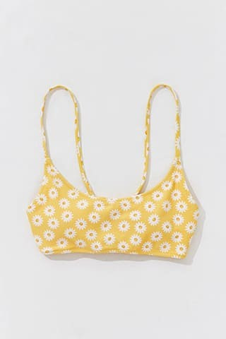 Floral Lace-Up Bikini Top | Forever 21 (US)