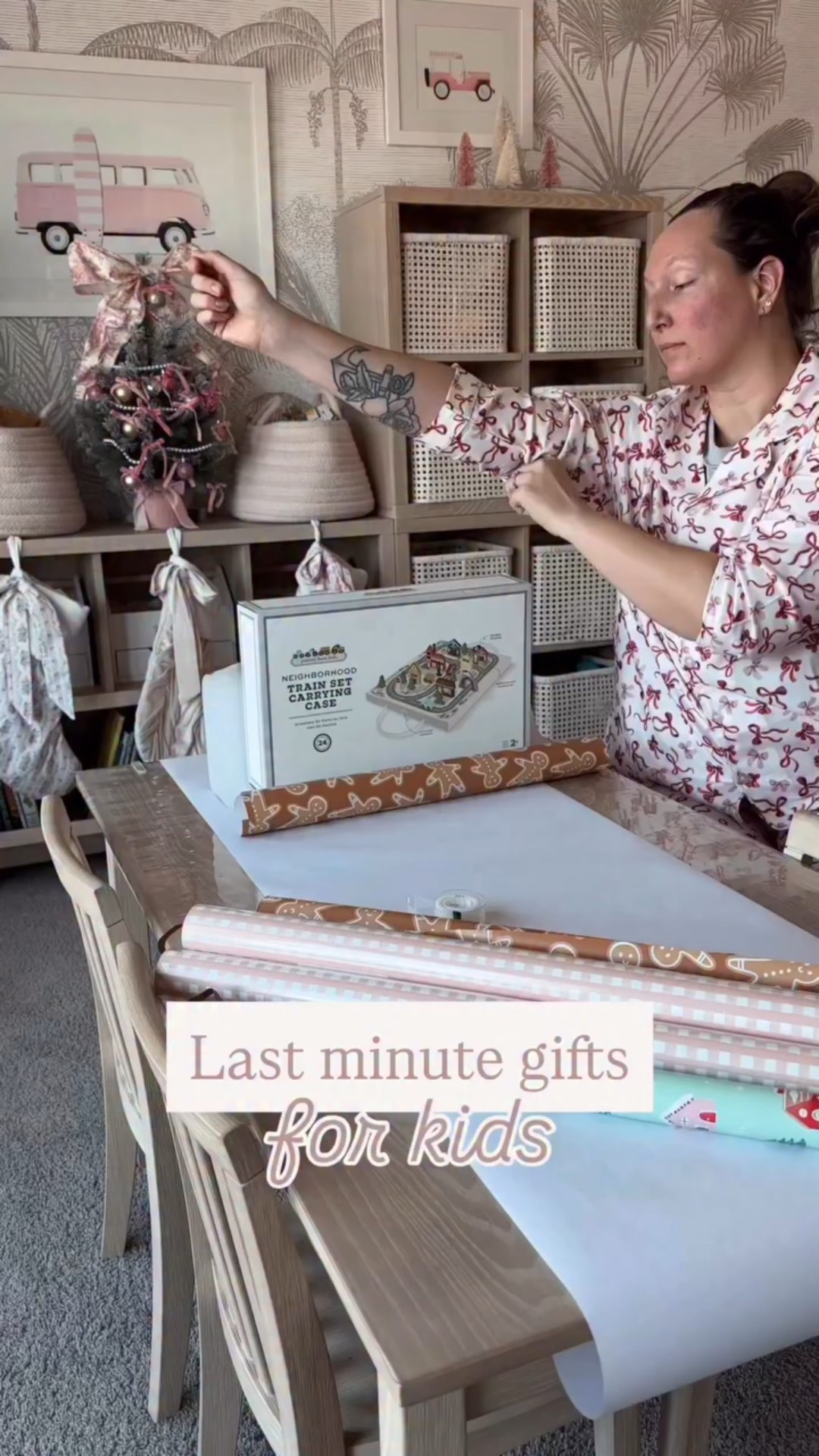 Our motto has always been: something practical, something creative, and something fun. Thanks to @potterybarnkids, there is something for all the kids from toys to books and travel gear. This year the girlies are getting their first set of luggage, a new art easel for their paintings, and dolls that they were in awe of the last time we visited the store (guilty, we couldn’t help ourselves and gifted these early)

There is still time to order for delivery by Christmas! Comment ‘GUIDE’ for a link to our favorite gifts for the kiddos!