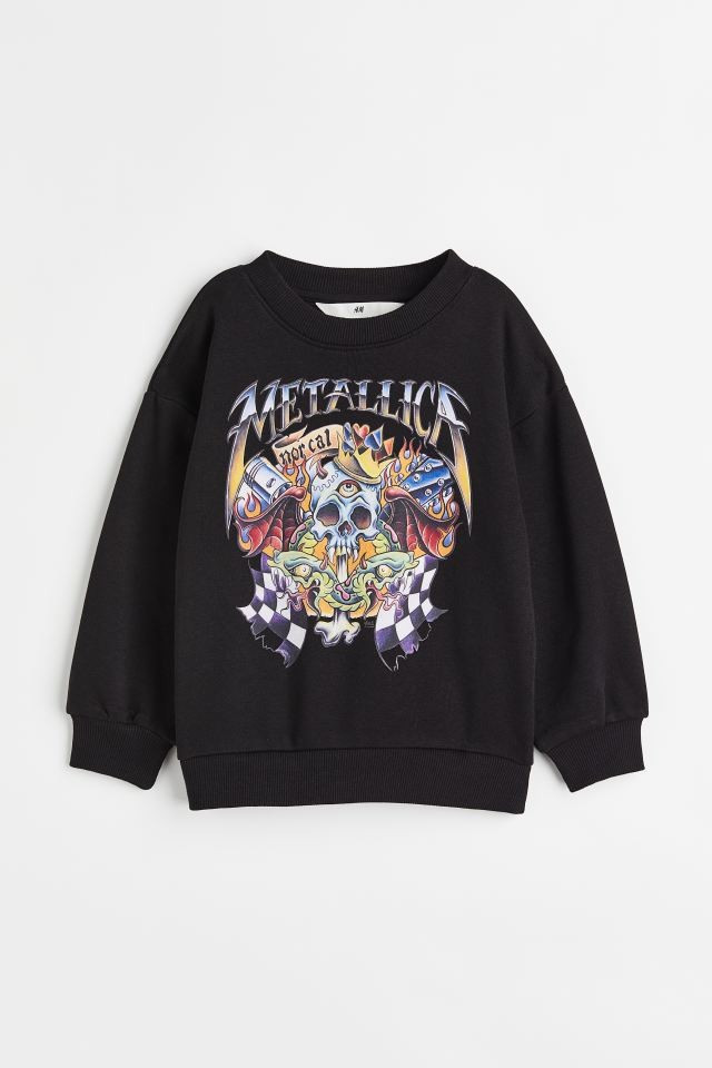 Oversized Printed Sweatshirt | H&M (US + CA)
