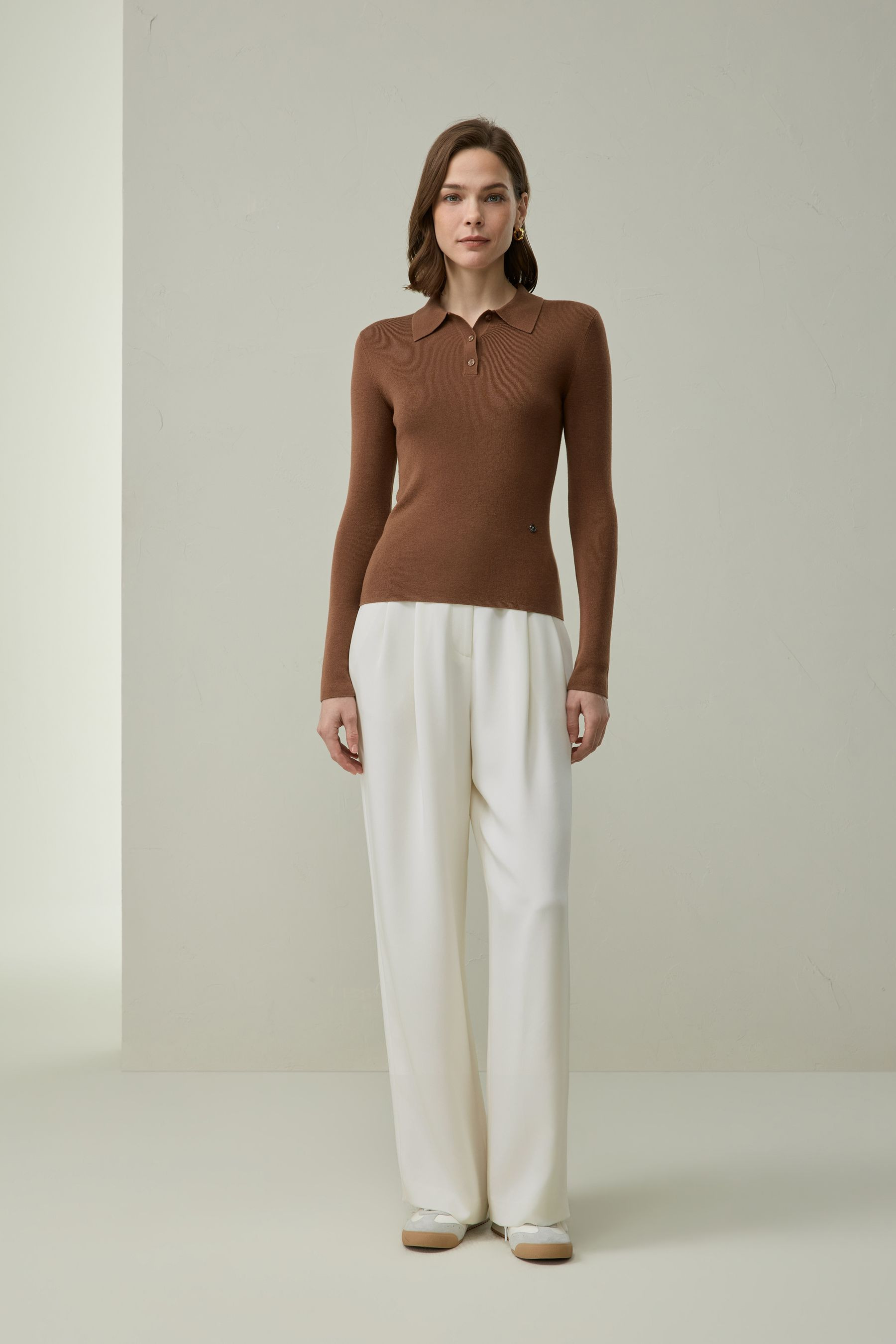 Silk-Cashmere Polo | LILYSILK