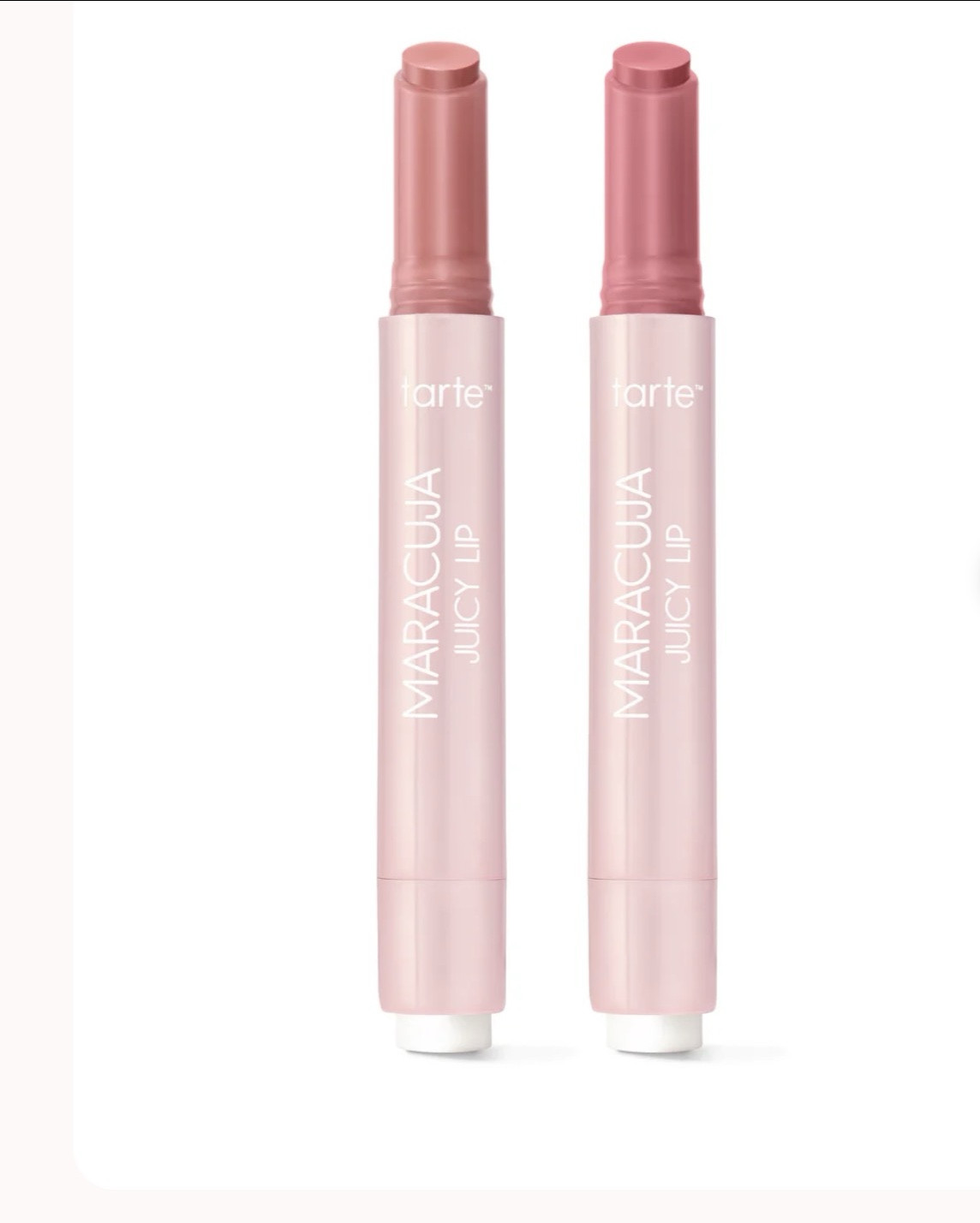 must-have maracuja juicy lip balm duo in universally flattering shades: rose & hibiscus
viral all-in-1 juicy lip balm, gloss, color & hydrating treatment
hybrid gloss-balm formula drenches lips in moisture for 12-hr hydration
vegan, cruelty-free & dermatologist tested
@Tarte 

#LTKBeauty #LTKSaleAlert #LTKFestival