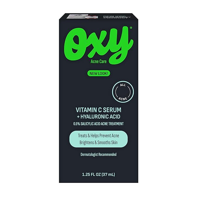 Oxy Vitamin C Serum + Hyaluronic Acid For Face | Amazon (US)