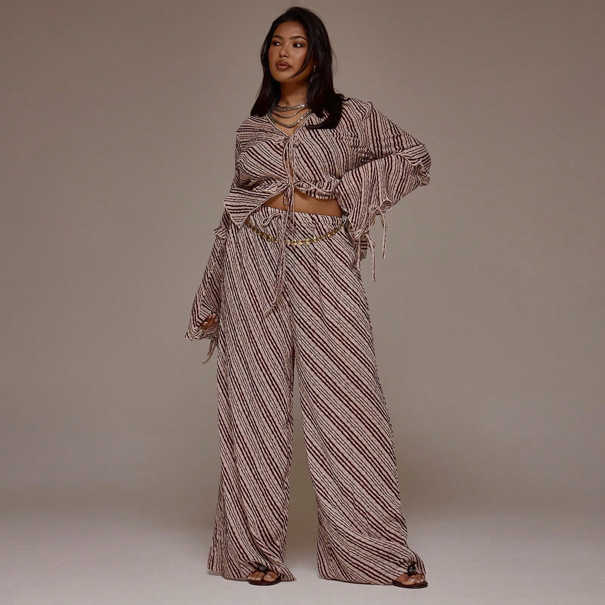 Striped Trousers | SHEIN