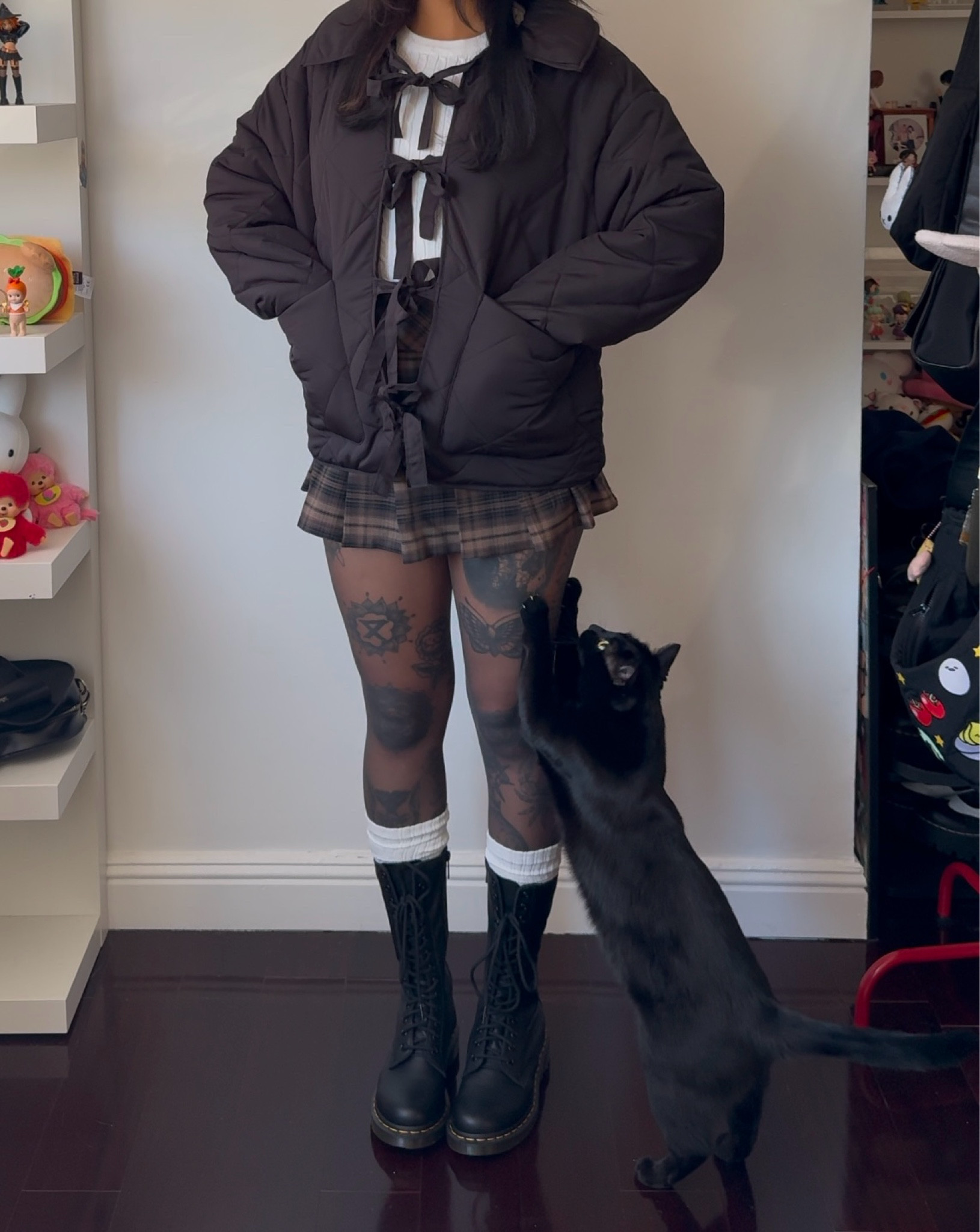 Cozy!! Tights linked on my Amazon <3
Quilted tie up jacket from Cotton On (sold out atm)

#LTKStyleTip #LTKHoliday #LTKGiftGuide