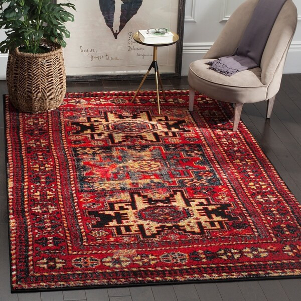 Safavieh Vintage Hamadan Gody Oriental Distressed Rug | Bed Bath & Beyond