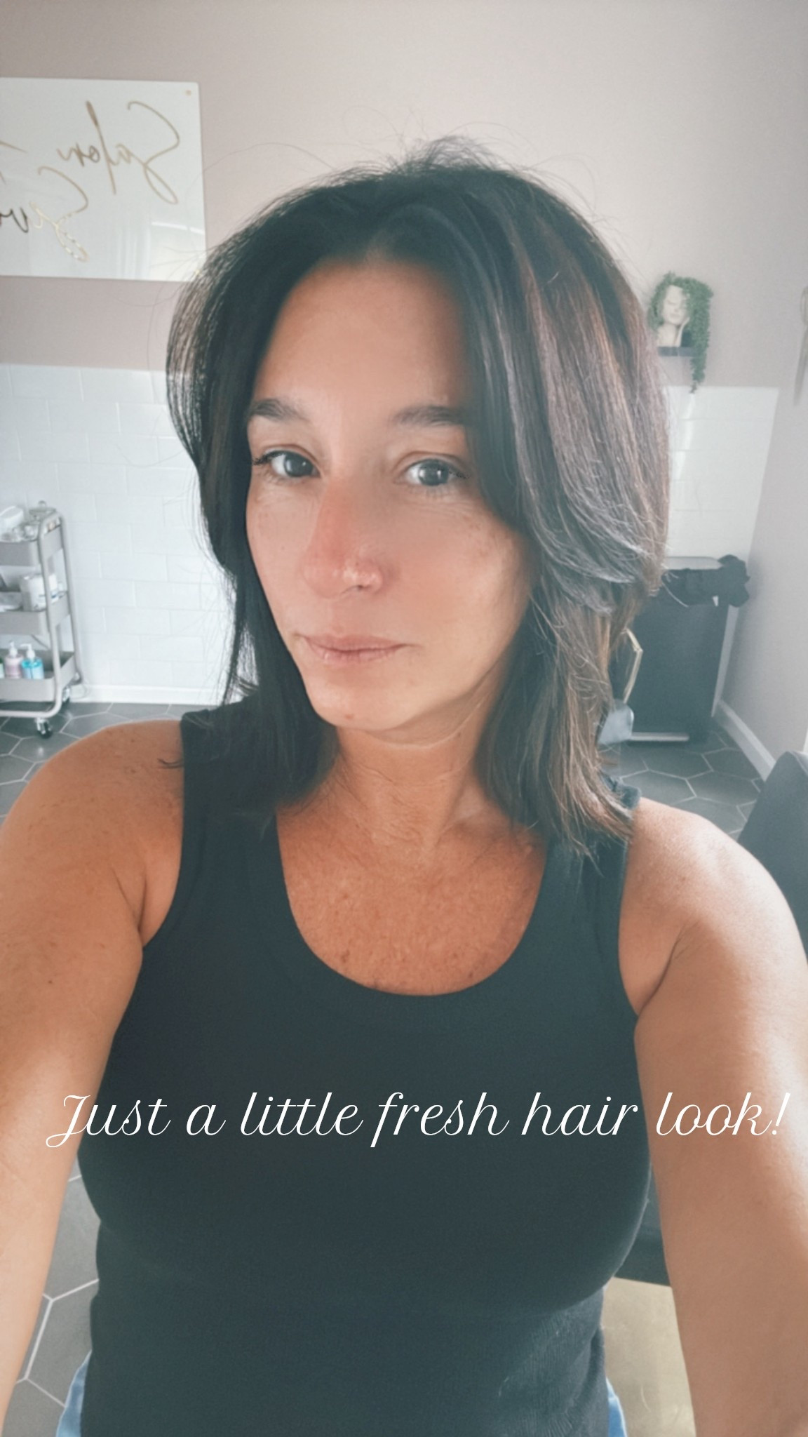 A hair refresh never hurt nobody ! 

	#LTKBeauty
	•	#LTKHair
	•	#LTKRefresh
	•	#LTKGetReadyWithMe
	•	#LTKSelfCare
	•	#LTKEveryday