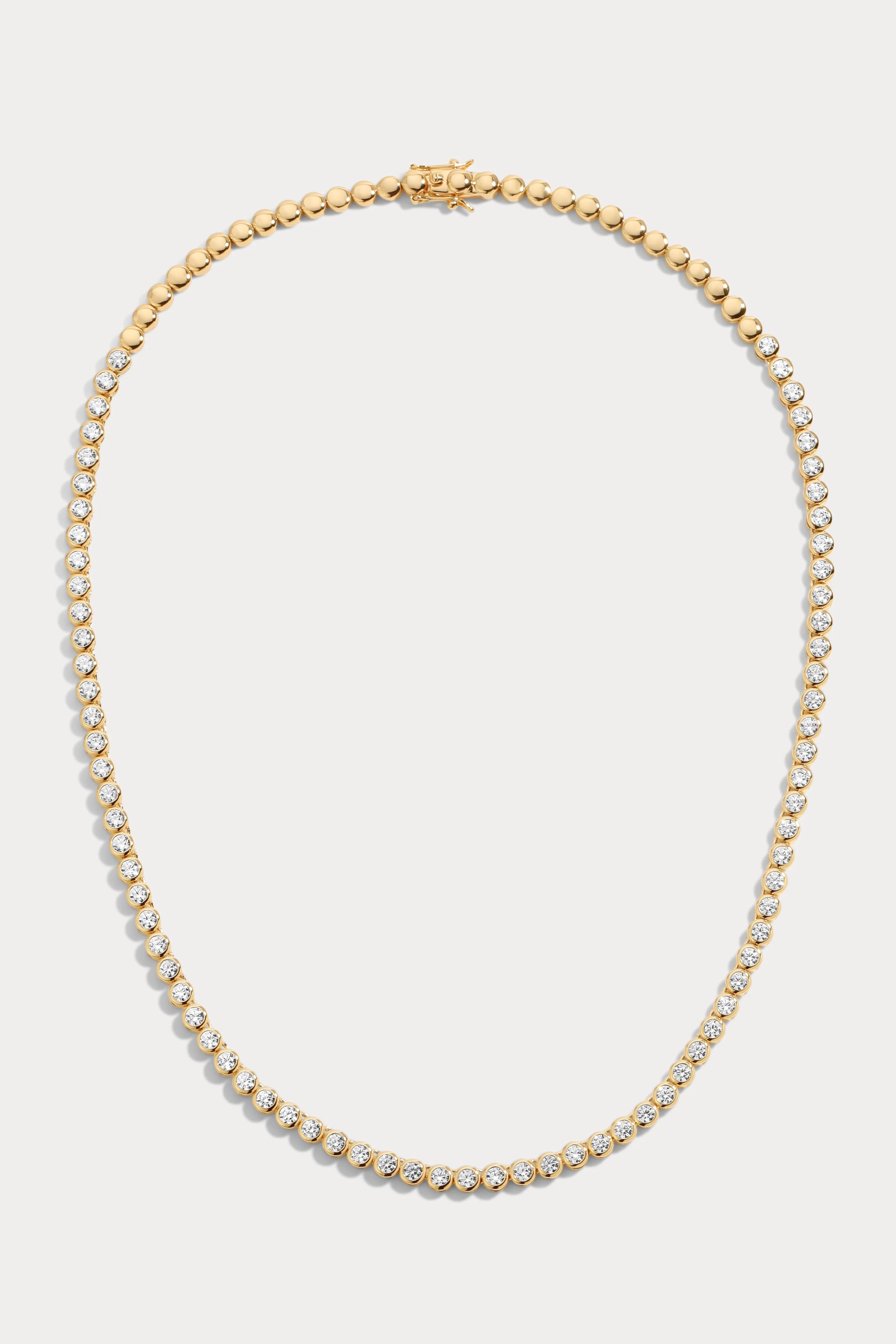 Reese Tennis Necklace | Lili Claspe