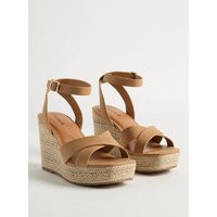 Espadrille Wedge (WW) in Beige-Tan | Torrid (US & Canada)
