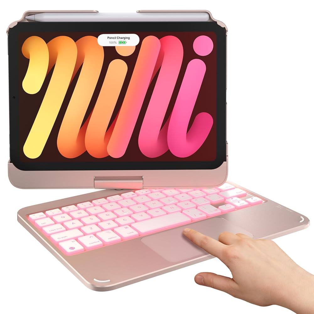 typecase Keyboard Case for iPad Mini 7 (2024) & Mini 6 (2021) - Wireless Case with Keyboard for i... | Amazon (US)