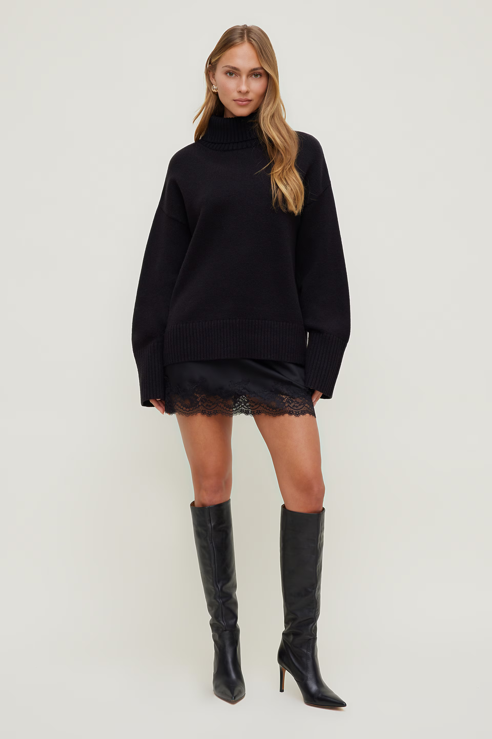 Evy Turtleneck Sweater | Dynamite Clothing