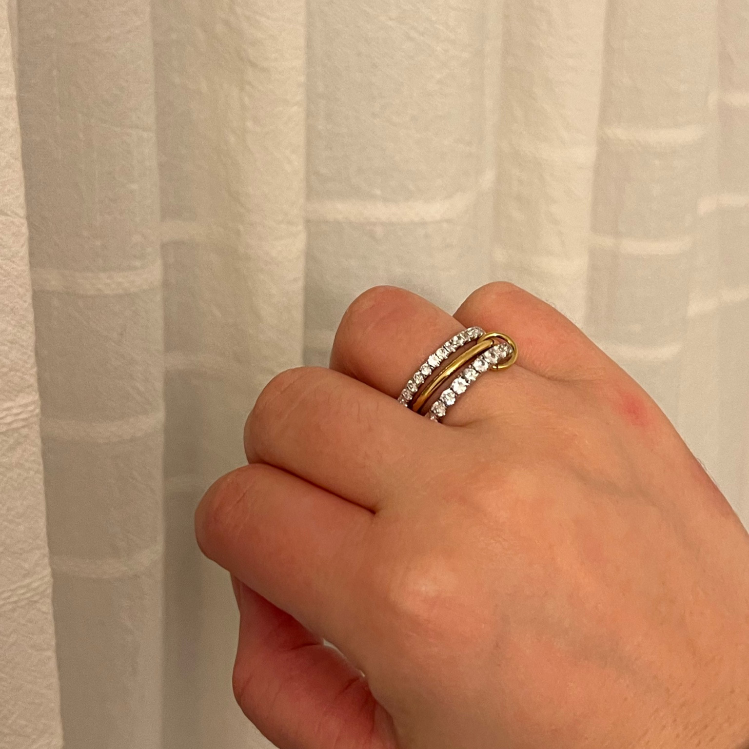 multi link connected ring set  💍 ❄️✨

Spinelli rings dupe 
Amazon jewelry finds

#LTKGiftGuide #LTKHoliday #LTKFindsUnder50