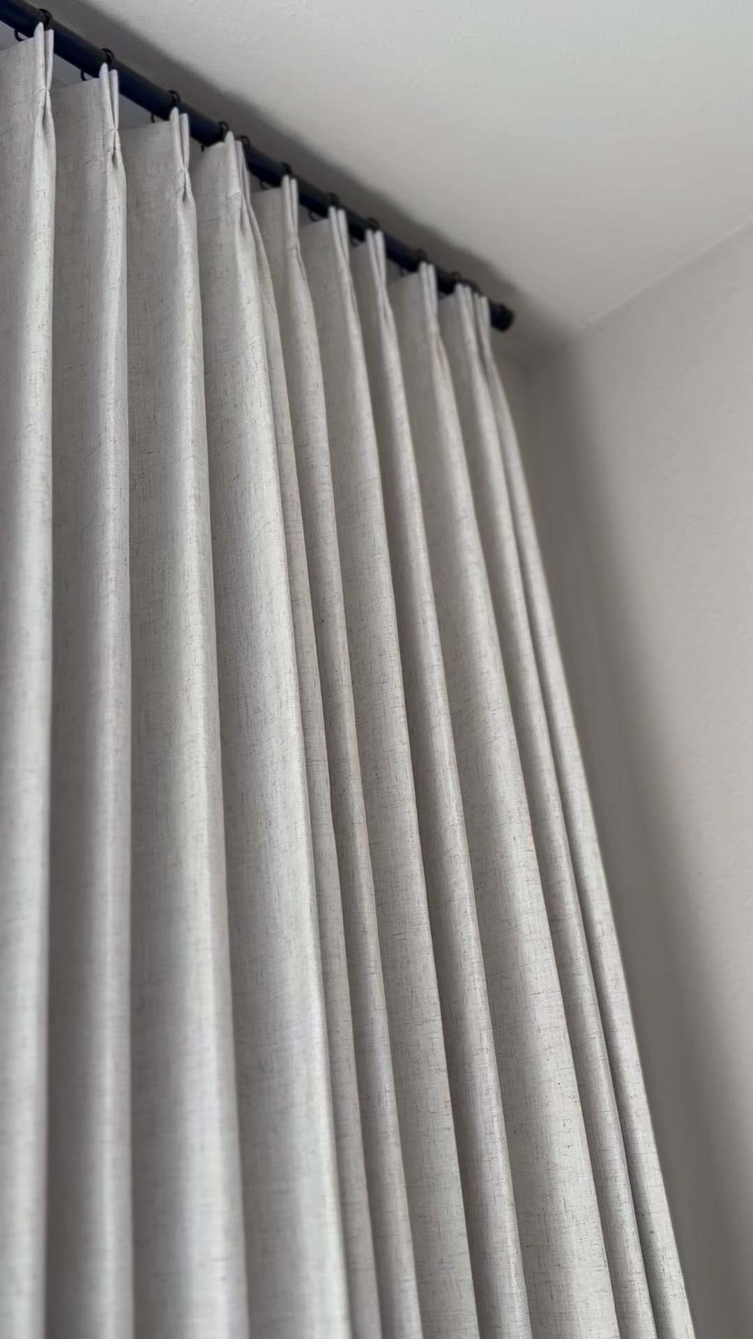 Everything you need for hanging your pinch pleat curtains! These are the blackout and they are my go-to!

Designer tip:
+ Use pins to pin the sides together for a finished look. So the end pleat doesn’t flap around. You’ll see after you hang them!
+ Hang them high and wider than your window. Trust me it makes your windows look amazing and your space feel bigger!

#LTKFindsUnder100 #LTKHome