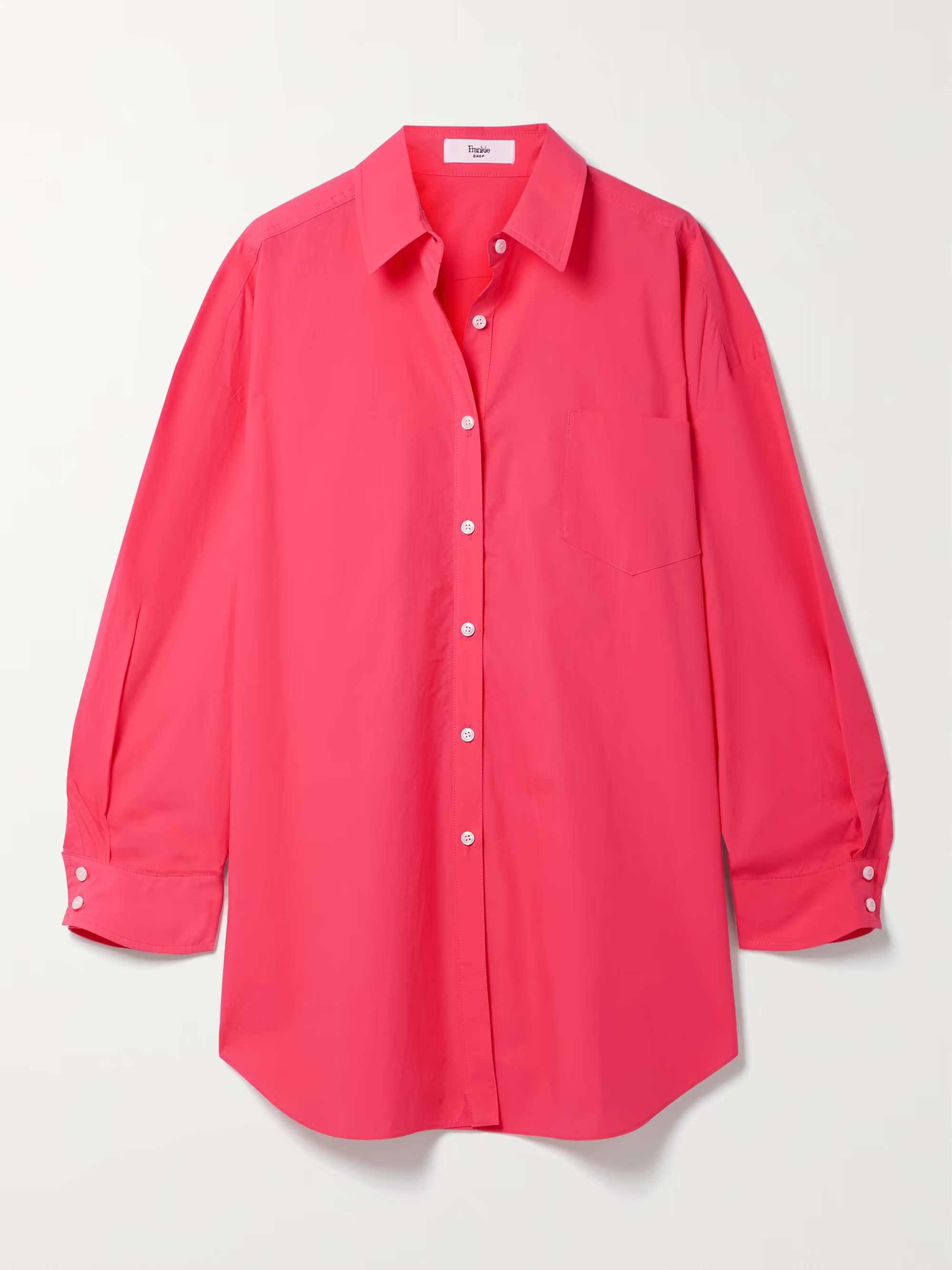 Melody oversized organic cotton-poplin shirt | NET-A-PORTER (US)