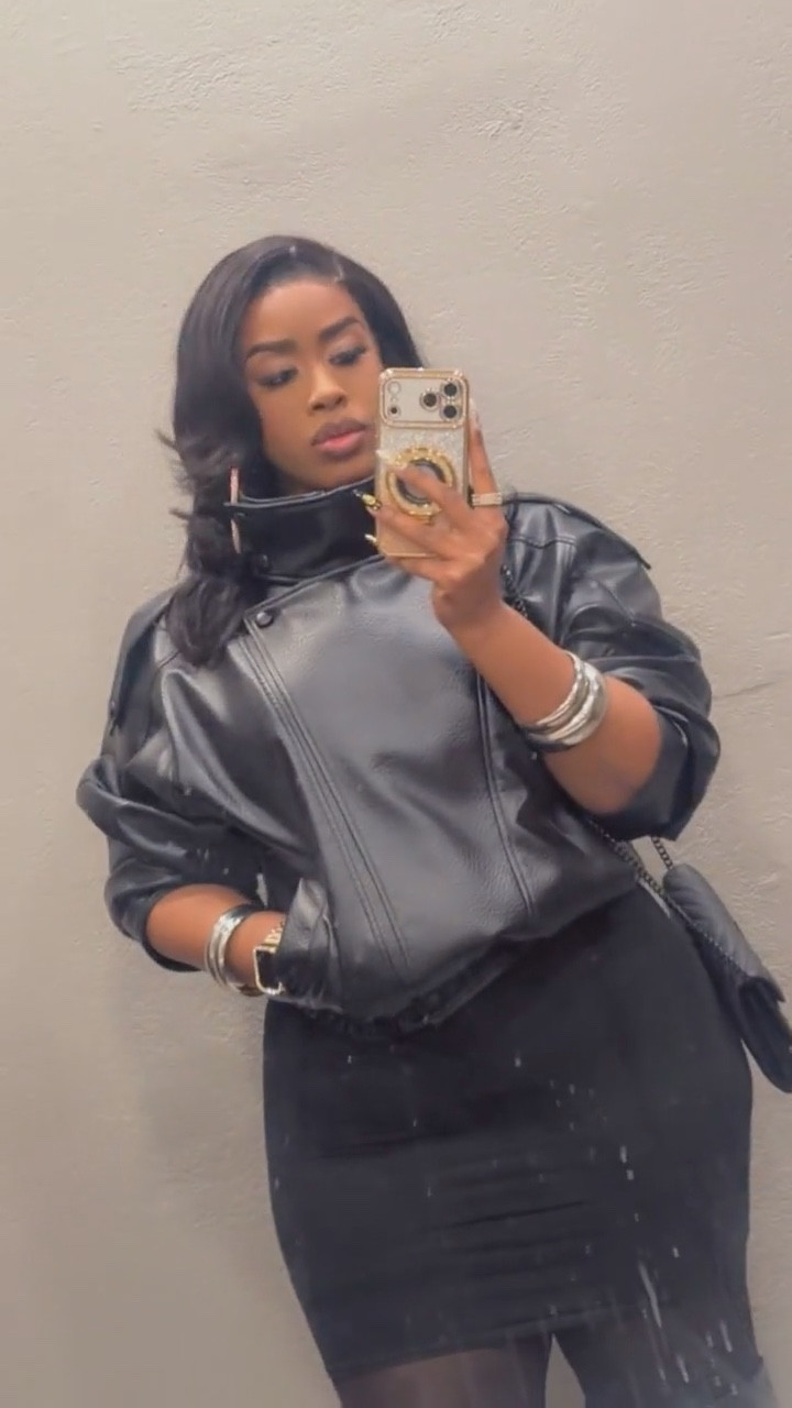 Save your coins and BUY THIS JACKET! It’s perfect! I promise you’ll love it! I’m just thinking of all the ways I’m gonna style it! 🤗

I’m wearing a size large. Fits oversized. Probably could’ve achieved the same look with a medium. 

I linked the exact one I purchased as well as one available on Amazon that goes up to a size XL! 

Comment LINK 🔗 and I’ll send it to your DM! Happy shopping! 🖤

#LTKFindsUnder50 #LTKOver40 #LTKMidsize