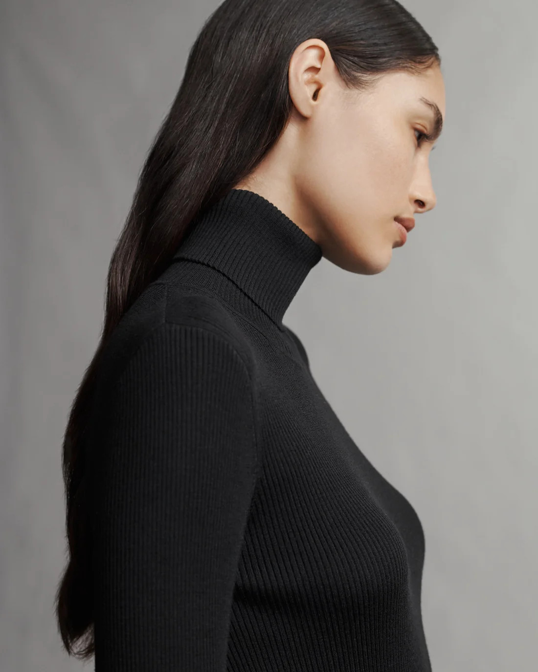 Knit Turtleneck in Merino Wool | TWP