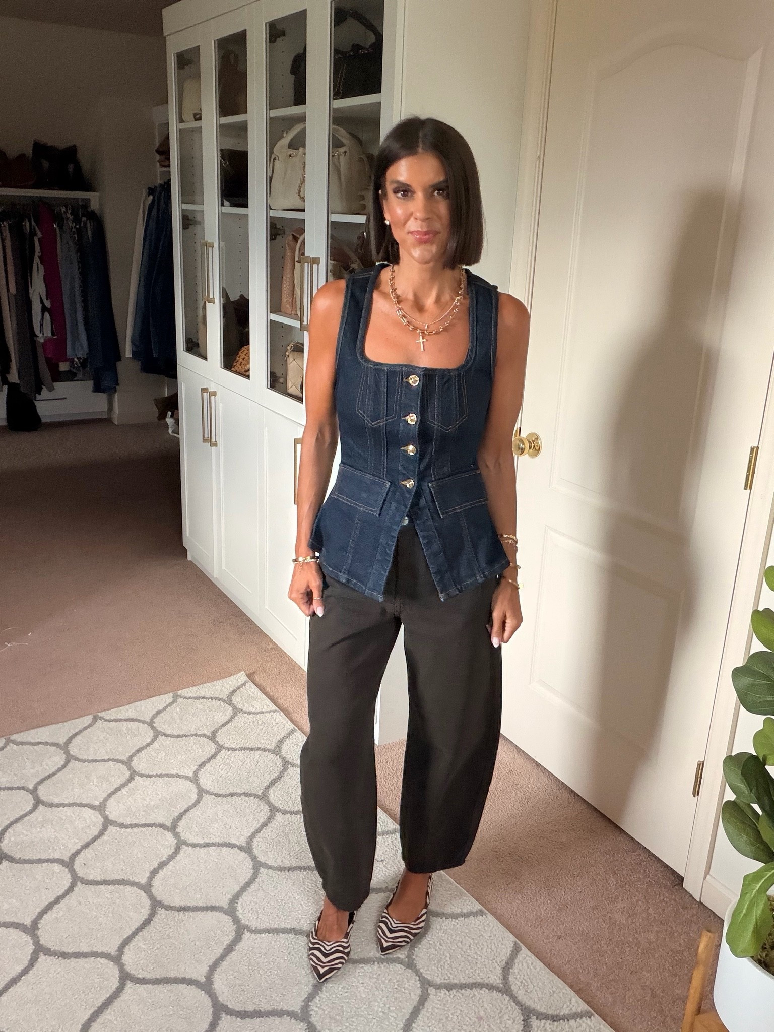 Love this Walmart denim vest! Size xs 
Size 0 in jeans

#LTKSaleAlert #LTKootd #LTKstorytime