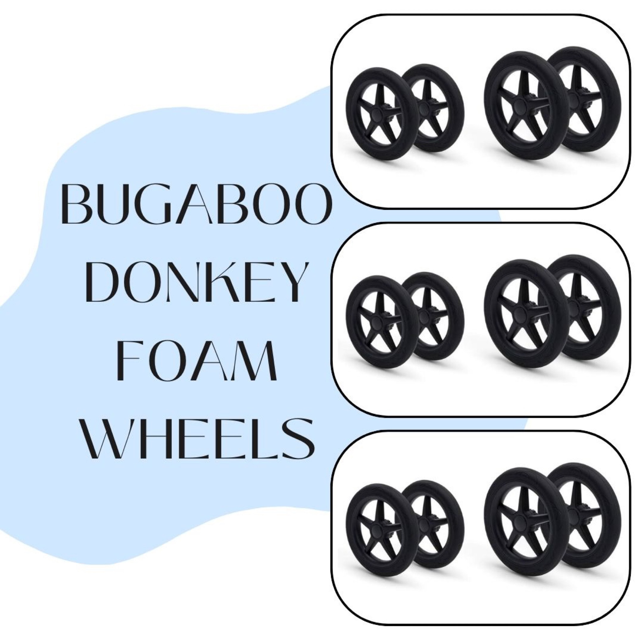 Bugaboo Donkey Foam Wheels

#LTKtravel #LTKbaby #LTKfamily