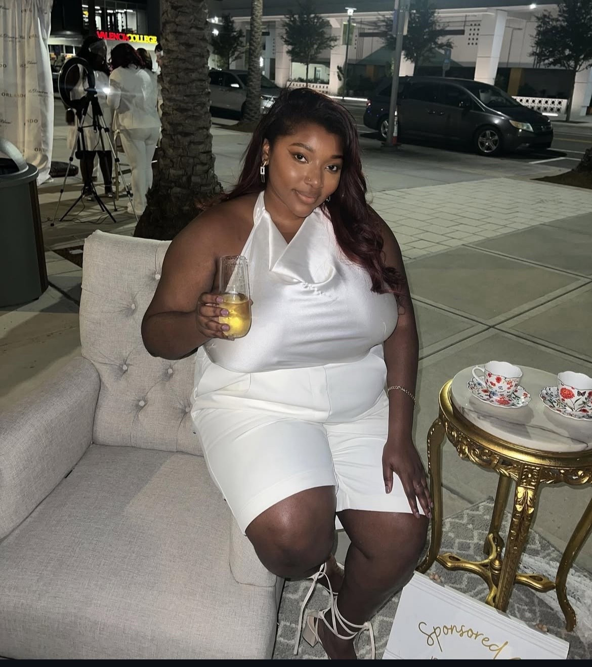All white outfit perfect for diner en blanc 

#LTKMidsize #LTKPlusSize