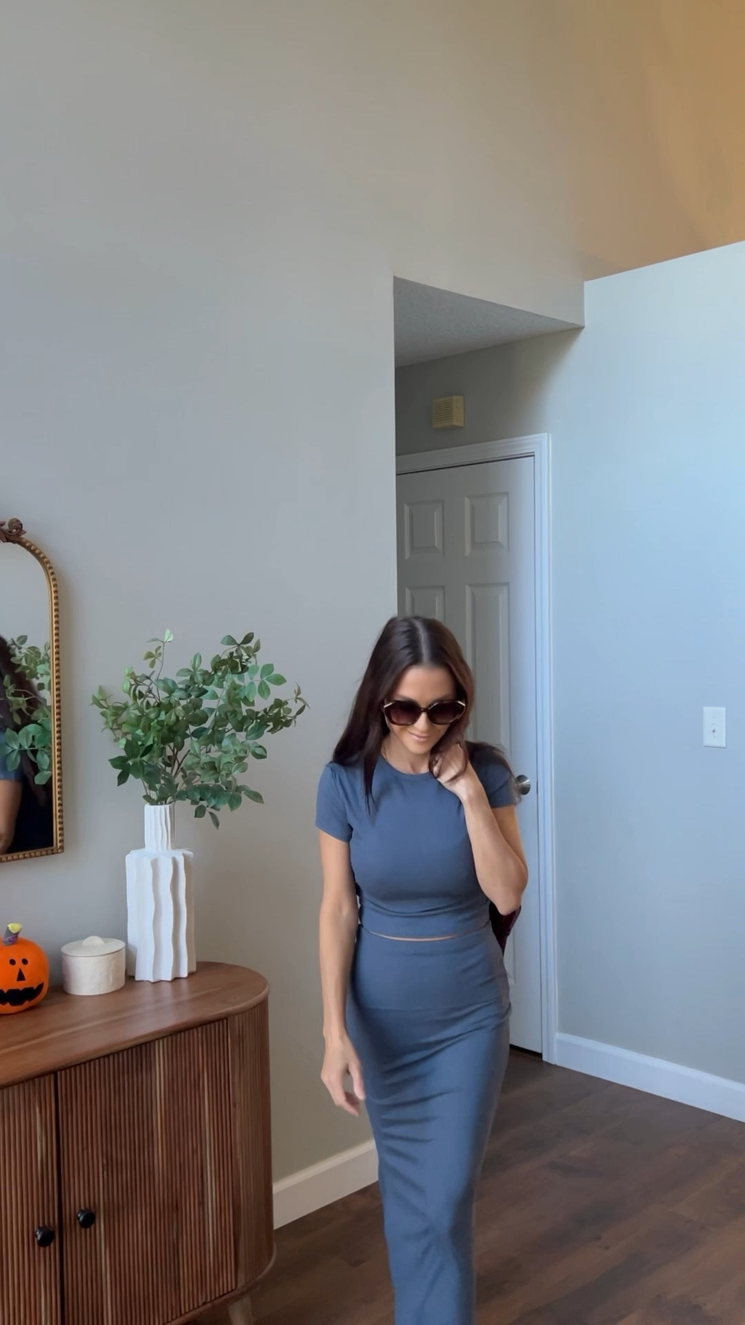 Super cute two piece skirt set from @amazon 

#LTKFindsUnder50 #LTKPetite #LTKStyleTip