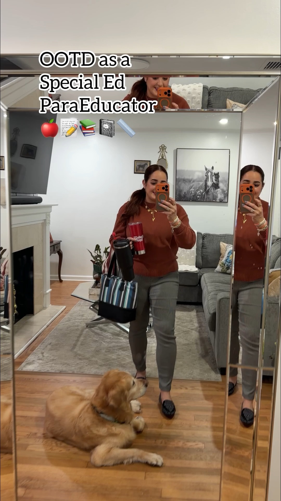 Happy Thursday bell@s! ✨ How’s your day going? Mornings have been BUSY lately, and this is exactly how I’m walking into school as a Special Ed Paraeducator; coffee in hand ☕, water, lunch bag, and my trusty tote.🤩 These have been my everyday essentials and honestly… I wouldn’t survive without them 😅 As always, I’ve linked a similar OOTD on the LTK app so you can easily shop the look. Here’s how:
.
.
.
.
.
.
Jewelry: JanAllureJewelry.com

#LTKMidsize #LTKWorkwear #LTKTravel