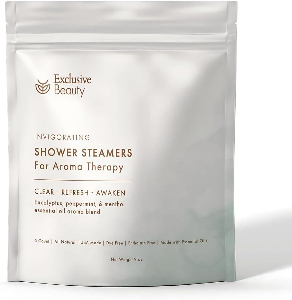 Shower Steamers Aromatherapy, 6-Count - for Sinus Relief, Relaxation, Valentines Day Gift, Birthd... | Amazon (US)