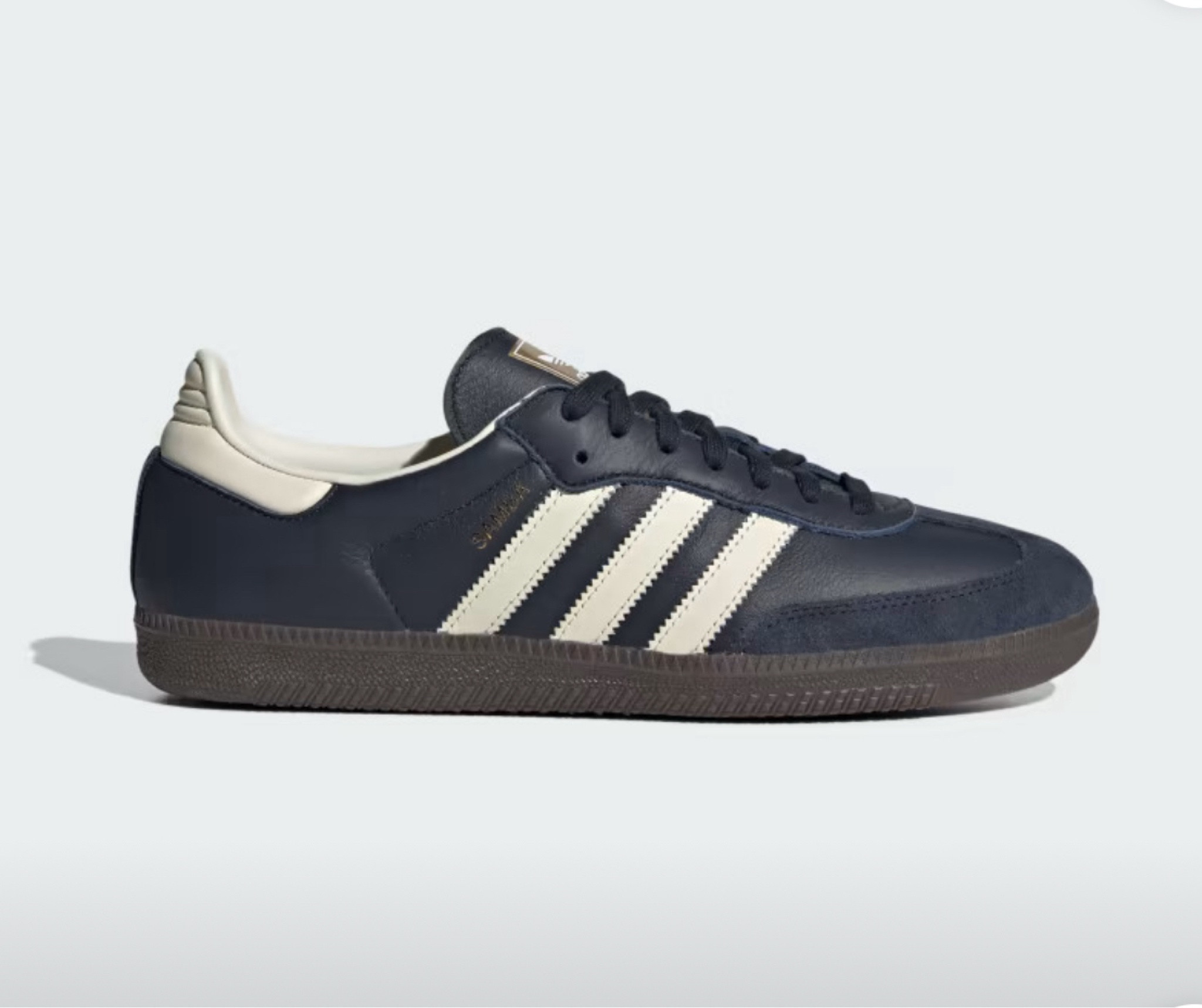 These navy Samba are so good!

#LTKOver40 #LTKFindsUnder100 #LTKStyleTip