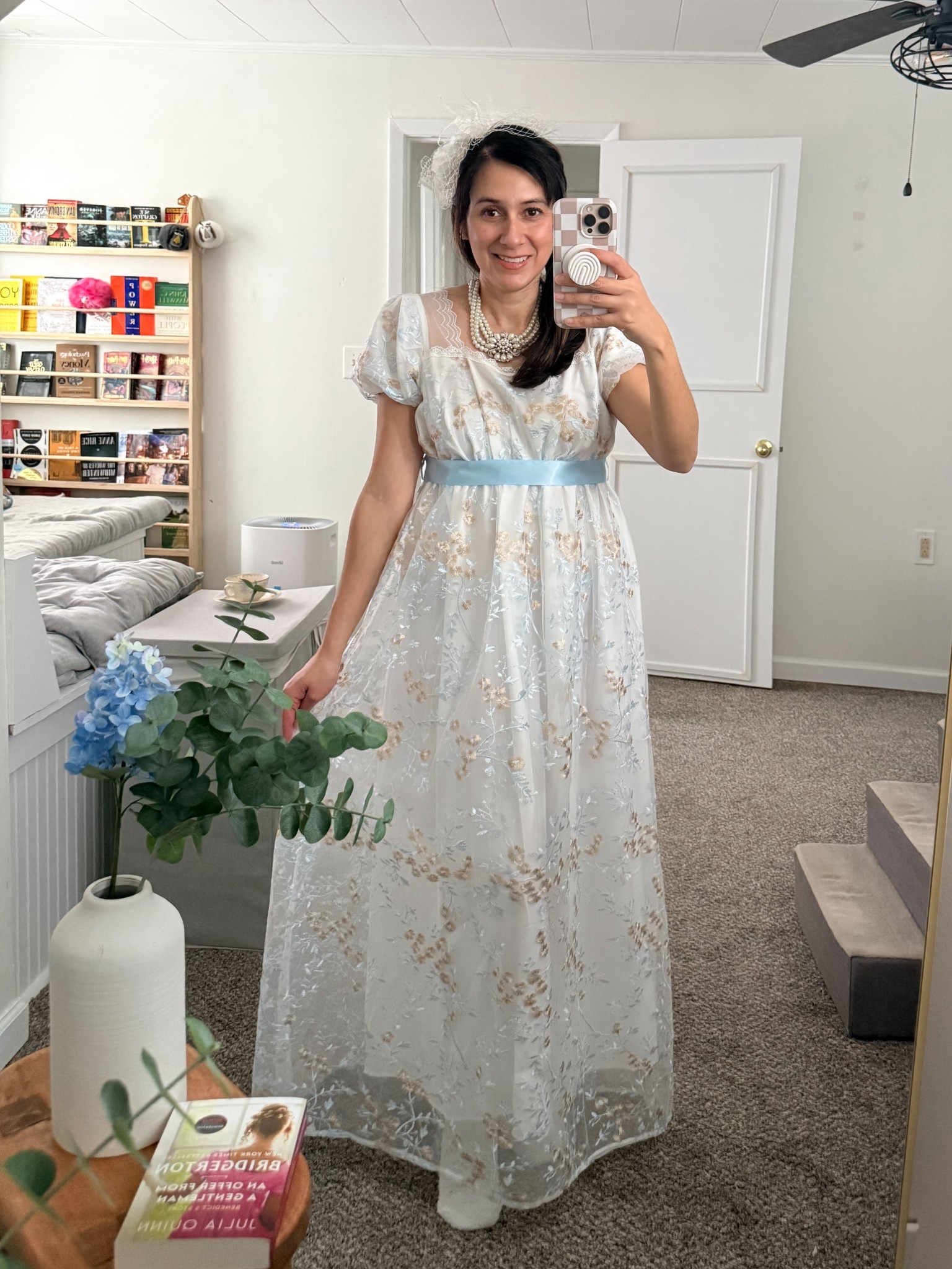 Are you ready for the new season of Bridgerton? 🙋🏻‍♀️🙋🏻‍♀️

I like to see the movie or show for forst before reading the book. This way I can enjoy the viewing more. 

Have you read the 3rd book? 

I am so excited for the new season. We've waited too long. 

my Bridgerton brunch dress is from Amazon. Get the details here.

#LTKWedding #LTKstorytime #LTKSeasonal