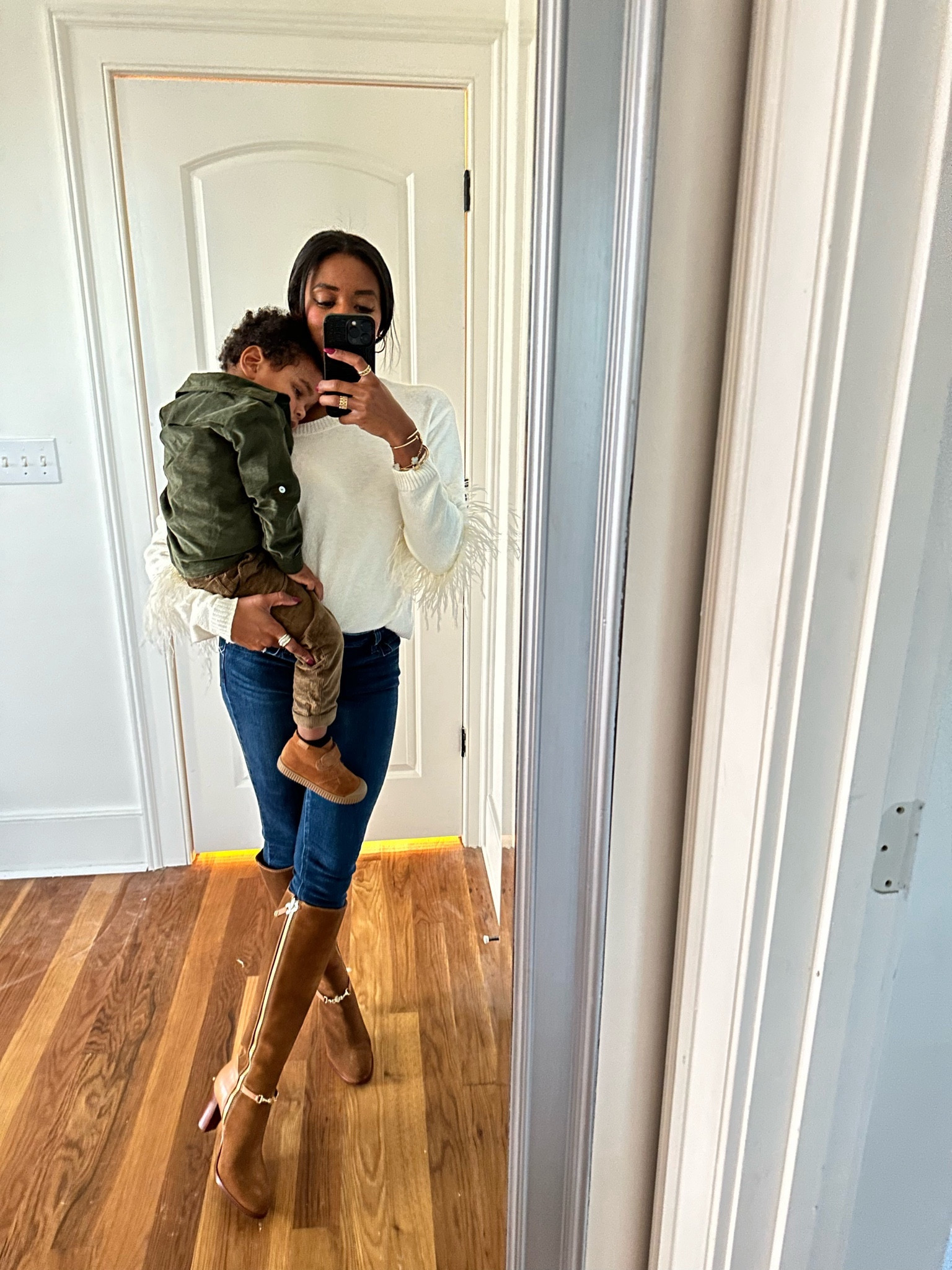 Feather sweater and toddler boy corduroy pants and shirt

#LTKbaby #LTKstyletip #LTKSeasonal