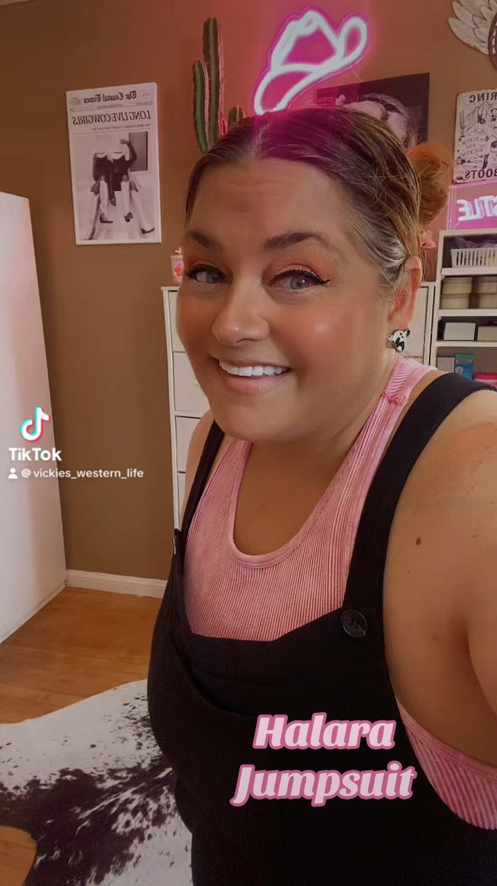 This Halara Jumpsuit is soooo pretty and comfy! 

#LTKPlusSize