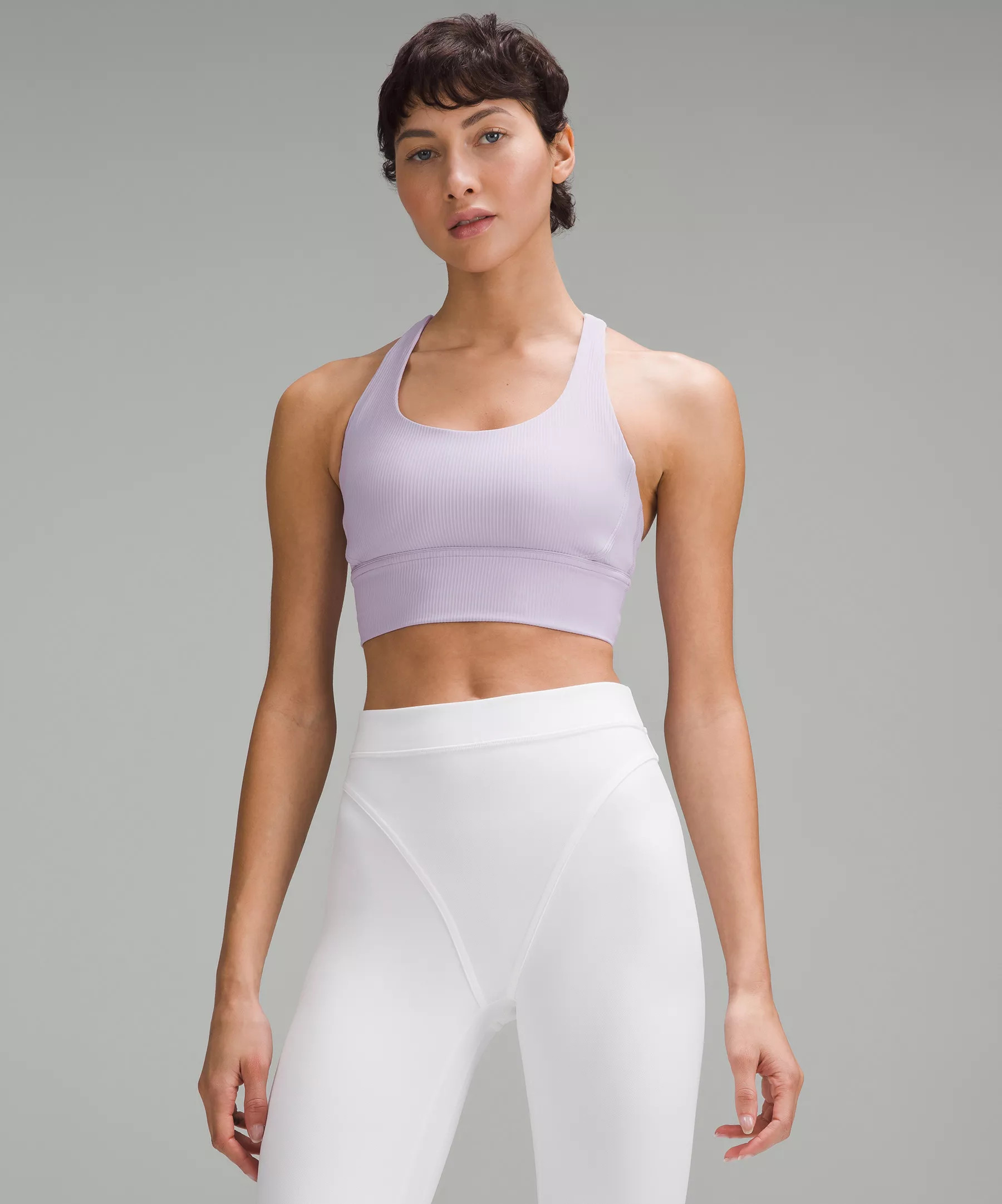 lululemon Energy Ribbed Longline Bra Medium Support, B–D Cups | Lululemon (US)