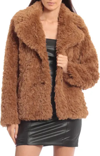 Avec Les Filles Faux Fur Peacoat | Nordstrom | Nordstrom