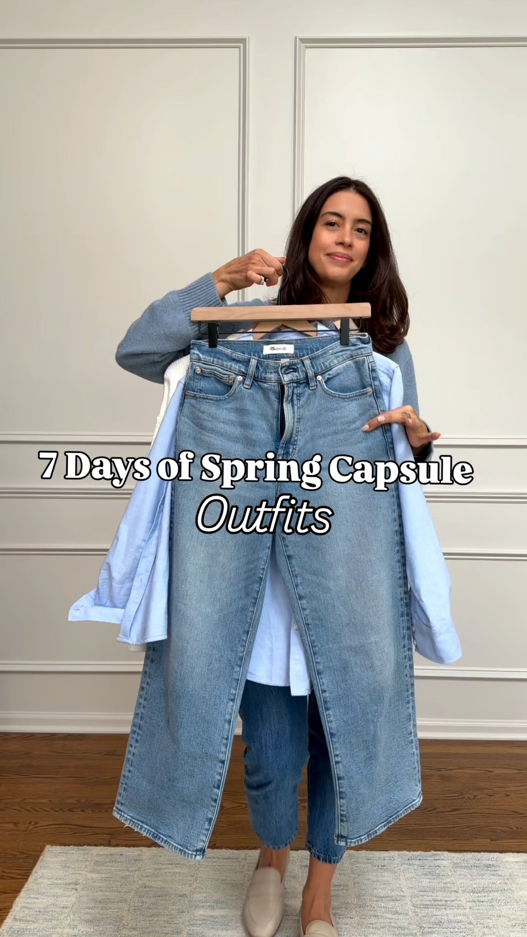 Spring capsule outfits 

This blue shirt has been on repeat—such a good staple for spring. I paired it with these super comfy jeans and classic loafers, then added a raffia bag to keep the look light and seasonal.

Sizing:
Shirt: Size Small (slightly oversized fit)
Jeans: TTS (very comfortable with some stretch)
Loafers: TTS (my exact color is out of stock so I linked other options!$

#LTKSeasonal #LTKgrwm #LTKootd