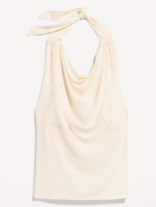 Cowl-Neck Halter Top | Old Navy (CA)