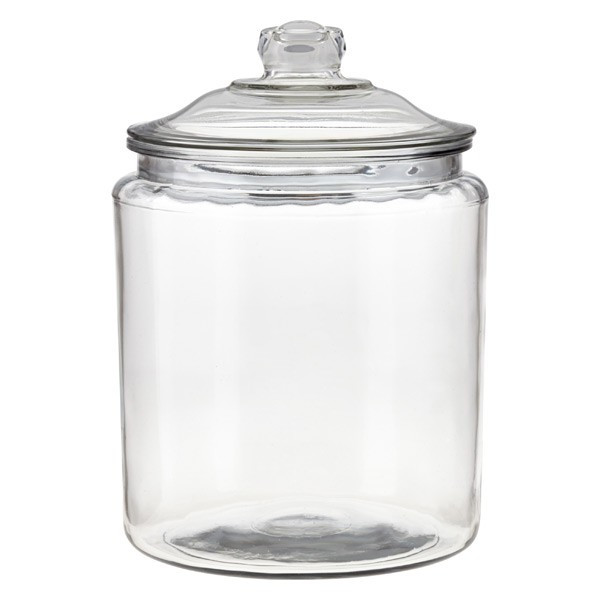 anchor 1 gal. Glass Canister Glass Lid | The Container Store