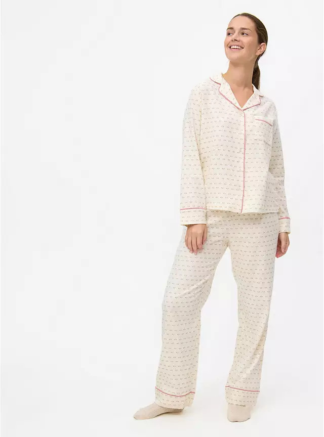 Buy Pink Micro Floral Traditional Pyjamas 16 | Pyjamas | Tu | Tu Clothing