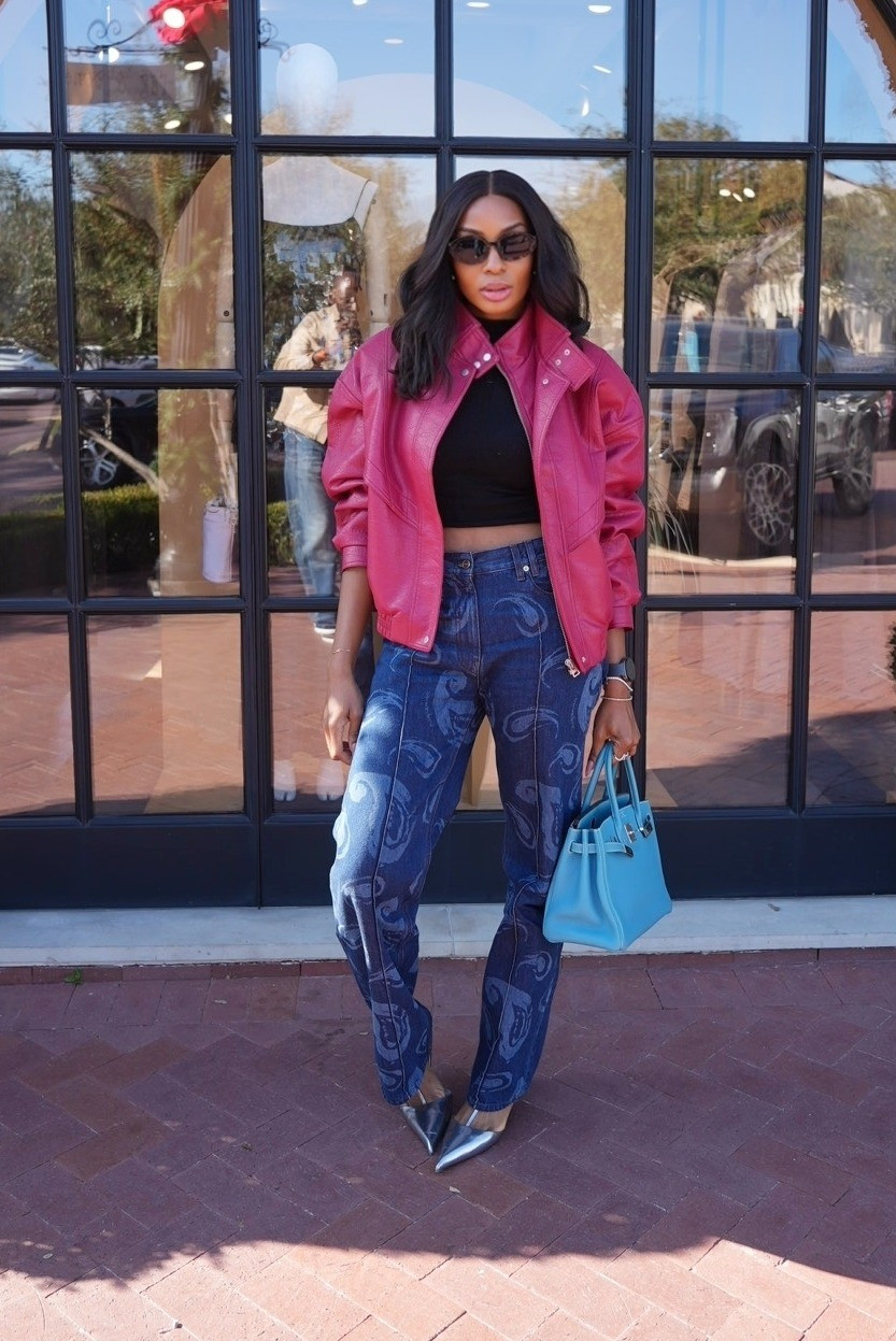 The leather jacket you NEED 

#LTKSeasonal #LTKU