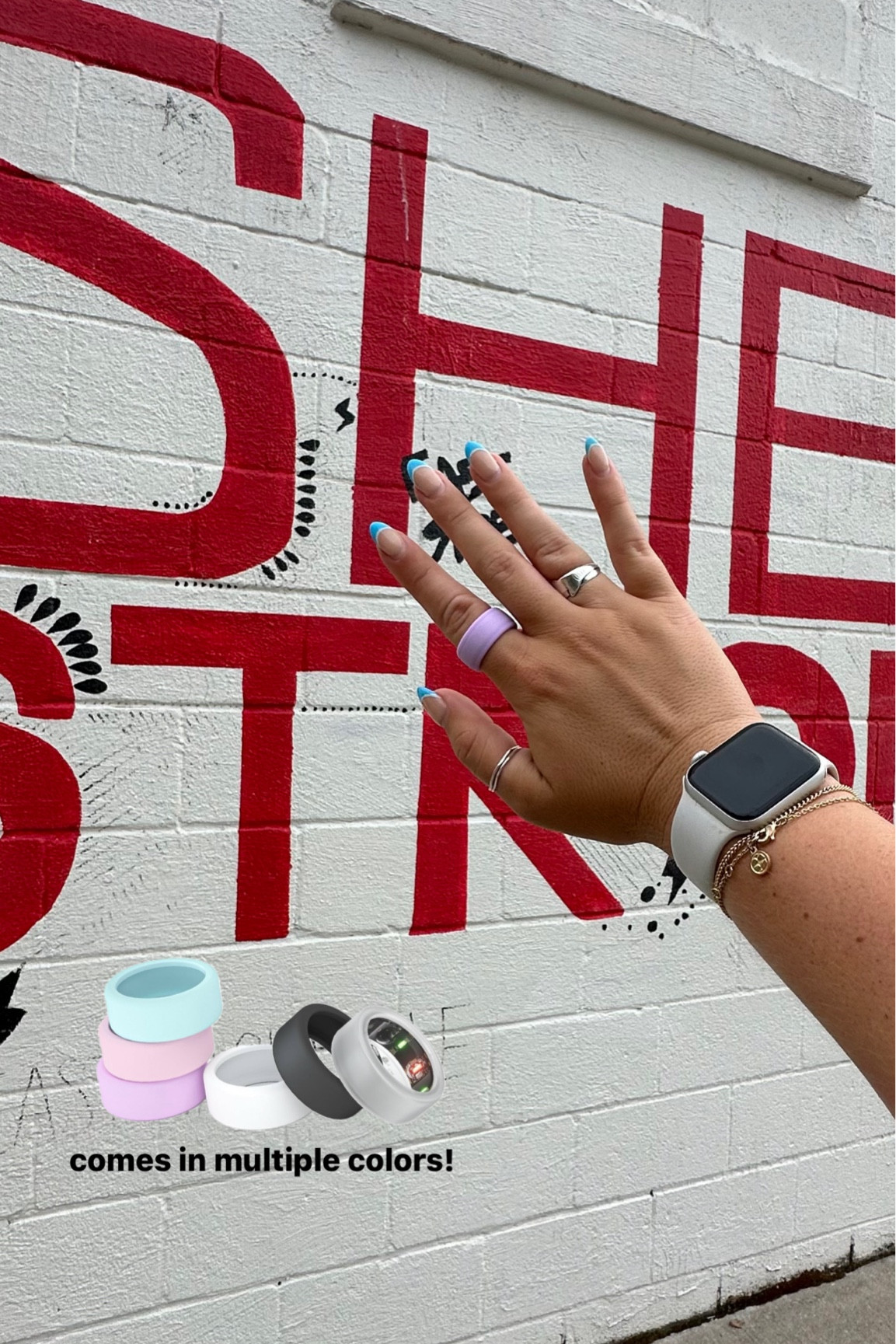 Bewinner Smart Ring Schutzhülle Für Oura Ring Gen 3 / Aizo Ring - 5 Stück, 5 Farben, Kratzfest
