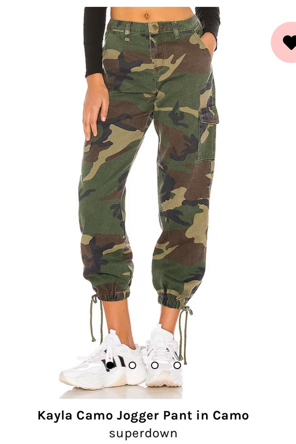 Superdown camo jogger super comfortable 

#LTKunder100 #LTKstyletip