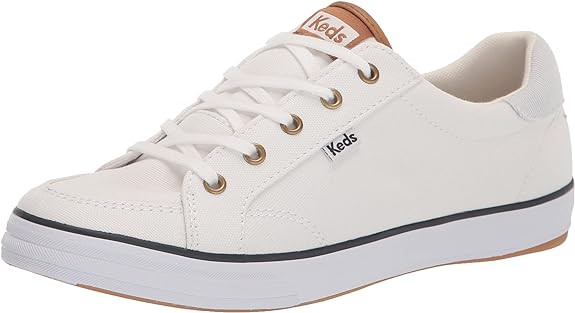 Keds Women's Center III Canvas Lace Up Sneakers | Amazon (US)
