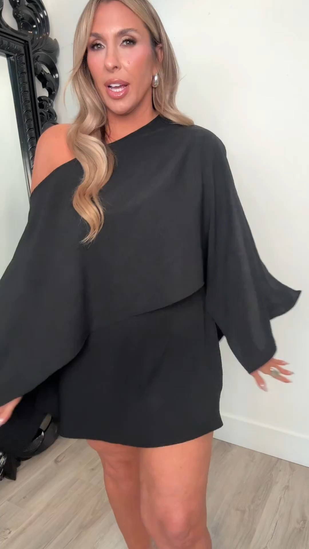 Highly recommend this arm and tummy friendly outfit. 

Wearing a size XL (stretchy). Three pieces included in this set: poncho, tube top, skirt. Easy & flowy perfect for spring / summer. Dress up or down with heels/flats. highly recommend the flat sandals I’m wearing. The nude heels are old Amazon linked other similar options. I would recommend. 

#springoutfits #summeroutfit

#LTKover40 #LTKfindsunder50 #LTKmidsize