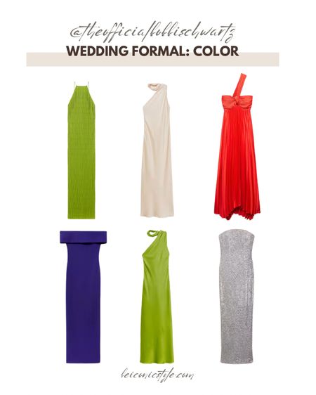Wedding formal dresses in all the colors!

#LTKStyleTip #LTKWedding #LTKSeasonal