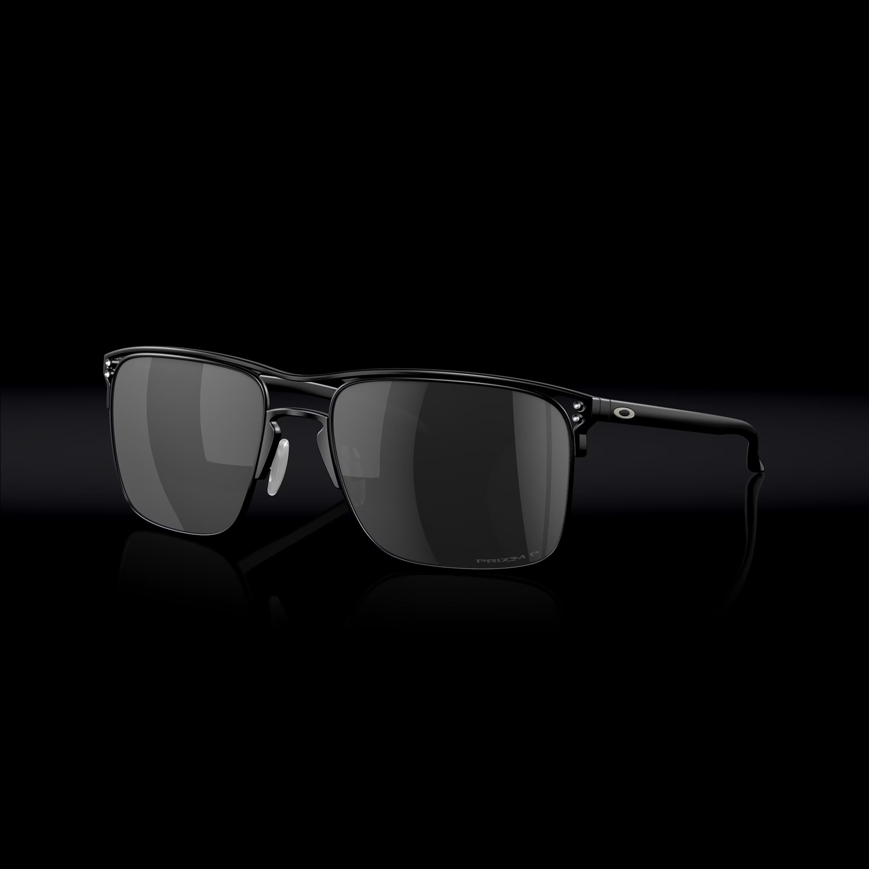 Oakley Holbrook™ TI Prizm Black Polarized Lenses, Satin Black Frame Sunglasses | Oakley® | Oakley (US)