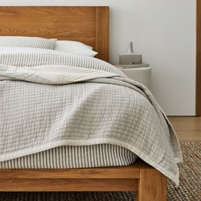 Reversible Double Cloth Blanket | West Elm (US)