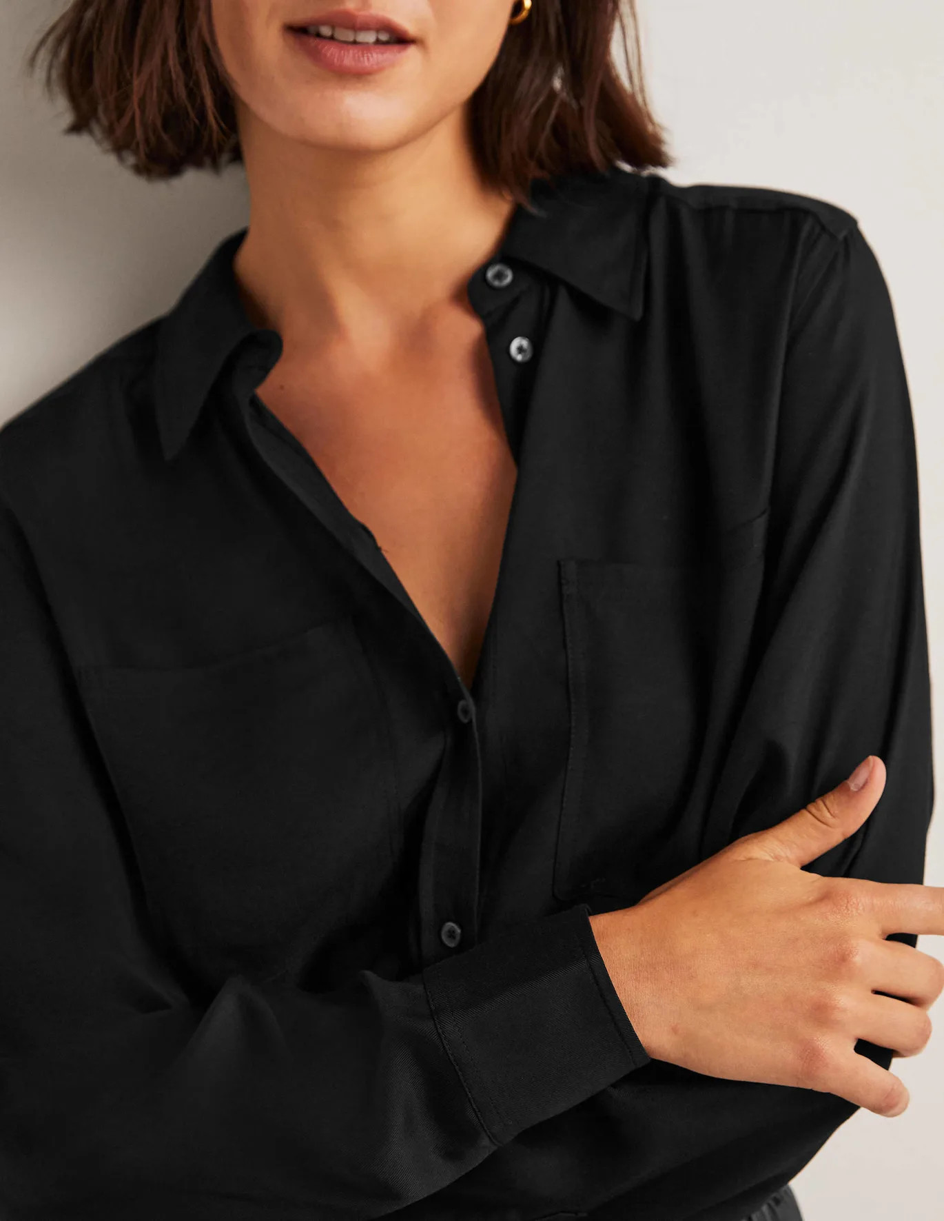 Longline Pocket Detail Shirt | Boden (UK & IE)